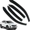 Rain Guards for Buick Encore 2013-2022/Chevrolet (Chevy) Trax 2014-2022, Tape-on Side Window Deflectors for Buick Encore, Window Visors for Chevrolet Trax, Car Accessories