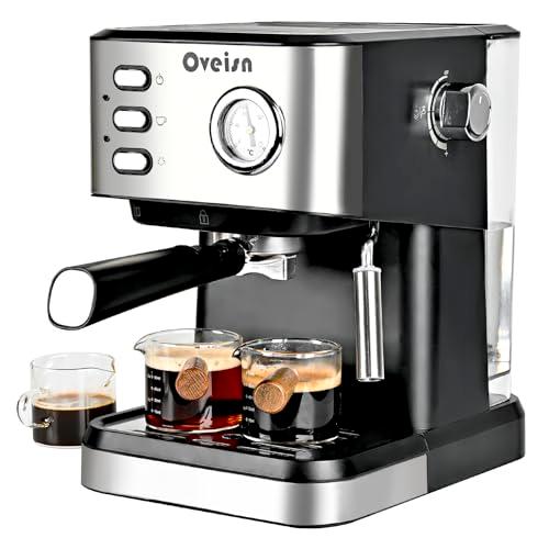 oveisn 
Espresso Machine Home Espresso Coffee Machine Compact Espresso Coffee Fast Heating for Cappuccino/Latte Coffee Machine for Home, Office