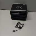 BLACK+DECKER Desktop Air Cooler, Personal Portable Fan with 3-Speeds, Evaporative Air Cooler with 0.5L Water Tank, Air Cooler Fan for Desk, Home, Office, Bedroom, and more, BDMC10B, Black