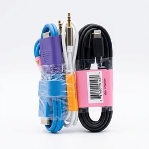 Multi-Pack Cable Set – Includes Lightning to USB Charging Cable, 3.5mm Aux Audio Cable, and VGA Monitor Video Cable 