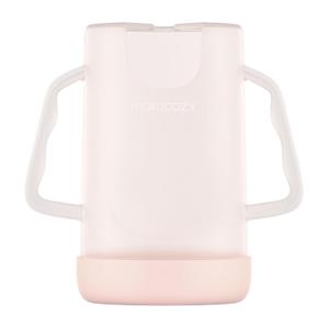 Momcozy Squeeze Pouch Holder for Food Pouches and Drink Boxes, Baby Pouch Holder Allows Baby to Self-Feed and Avoid Messes, Baby Food Pouch Holder Handle is Easy to Grip, Comfortable, Pink
