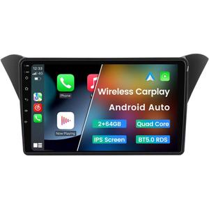 Android 13 Car Stereo Radio for Hyundai Genesis/Rohens Coupe 2013-2016, Biorunn 9 Inch GPS Wireless Wired Car-Play Android Auto IPS Touch Screen Navi WiFi FM RDS Head Unit 2GB RAM 64GB ROM