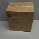 Horavie Mini Single Serve Coffee Maker for K Cup and Ground Coffee, Fast Brew One Cup Coffee Machine with Descaling Reminder and Water Window, 6 to 12 oz. Brew Sizes, Black (9.45 Inches)