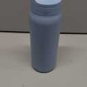 LifeStraw Go Series  Insulated Stainless Steel Water Filter Bottle for Travel and Everyday Use Removes Bacteria, Parasites and Microplastics, Improves Taste, 24oz Icelandic Blue