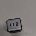 100W USB C Wall Charger, 3-Port PPS PD 3.0 Compact Foldable Wall Charger Block, Fast Power Adapter for MacBook Pro/Air, Dell XPS, iPad Pro, iPhone 17/16/15, Galaxy S25/S24, (Black)