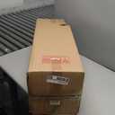 Tall Vase On Floor, 16.34" Twisted Geometric Flower Vase for Home, Living Room, Flower Centerpieces, Shelf, Table, Decor, Creative Unique Decorative Vases (Black)