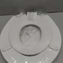 Mayfair NextStep Slow-Close Toilet Seat with Built-In Toddler Potty Training Seat, Removable, White, Round