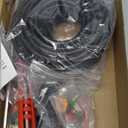 Tool Daily Pressure Washer Gun and Hose Kit, 50 FT Power Washer Hose and Replacement Wand Extension, 5 Nozzle Tips, M22-14 Fitting, 3600 PSI