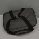 BAFASO Double Layer Sewing Accessories Organizer with 2 Detachable Pouches, Large Sewing Storage Bag for Sewing Tools (Bag ONLY), Gray