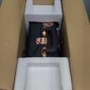 Record Player Wireless Portable Suitcase Vinyl Player with Built-in Speakers Retro Style Record Player for Vinyl Records 3-Speed RCA Line Out AUX in Vintage Turntable Upgrade Black