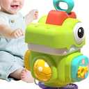 Sensory Toy,Colorful Clock Toy | Portable Preschool Educational Activity, Child Travel Games for Boys, Girls