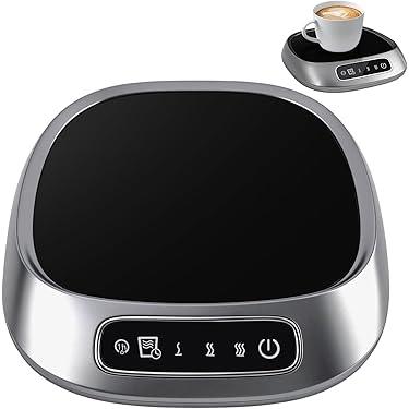 Coffee Mug Warmer,USB Charging Coffee Cup Warmers for Desk with 3-Temp Touch Control,Electric Drink Cup Warmer for Chocolate Tea Hot Cocoa Milk,Kitchen,Dining