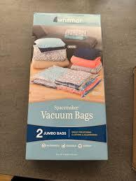 Whitmor Spacemaker Vacuum Bags2 JUMBO BAGS 35.4× 51 Inch