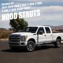 Vepagoo Front Hood Struts Shock Compatible with 2011-2016 Ford F-250 F-350 F-450 F-550 Hood-Right & Left Side, Bonnet Lift Support Replacement SG204080, 003752, 028592, 068835
