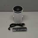 Mini Portable Projector, Support 4K 1080P with Dual-Band WIFI6 5G Wireless 5.0 Bluetooth Android 11,160 ANSI,180 Rotatable, Auto Keystone Correction, 35"-130" Screen Video Projector