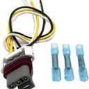 FainWan Crankshaft Position Sensor Connector Wiring Harnesses 88987997 Compatible with Silverado 1500 Tahoe Colorado Yukon XL Caprice Envoy