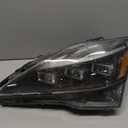 FIONE: For Lexus Is250 Headlights Assembly 2006-2012 IS250/IS250C IS350/IS350C IS220d, 2008-2014 ISF Projector with Amber LED DRL Start Up Animation Right Passenger & Left Driver Side