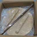 WHJY Black Ceramic Bowl with Lid, Spoon, Chopsticks for Soup, Rice, Noodles, Japanese Traditional Style Tableware