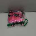 rabbitgoo Dog Harness Small Sized and Leash Set, Step-in Breathable Pet Harness, Soft Walking Reflective Puppy Vest for Small Dogs, Black & Rose Red, S (S (Chest: 15.1 - 16.5"))