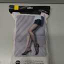 EXQUISLIFE Fleece Lined Tights Sheer Women - Fake Translucent Warm Pantyhose Leggings Sheer Thick Tights, for Winter (Small, Black+coffee)