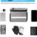 Bike Handlebar Bag - Front Basket with Bike Phone Mount, Bicycle Cooler Pouch Pack for Kids Girls Boys Men Women