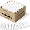 105PCS White Chalk,Dustless for Chalkboard Blackboard Stick Bulk Non-Toxic Chalk for School,Office and Home Use