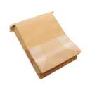 50 Pack Bread Bags with Window Pastry Sandwich Bags Paper Wrapping Pouches for Baking