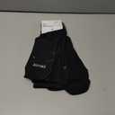 Nike Unisex Adult Baseball/Softball Over-The-Calf Socks (2 Pairs) (Medium, Black/White)