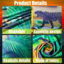 Jungle animals Party Decorations VBS Safari Birthday Porch Banner Backdrop Safari Party Supplies Door Decoration Rainfores Banner Photo Booth Backdrop Hanging for Zoo Animals Birthday Photo Booth Prop