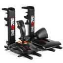 RACGTING Hotas Mount for Logitech X56,X52,X52 Pro, Throttle and Hotas Systems for Thrustmaster T Flight/T.16000M/ TCA,Hotas Desk Mount for The Flight Sim Game Joystick