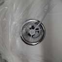 19.7in Lantern Pendant Light, 3-Light Imitation Silk White Bubble Pendant Lighting Fixture, Hanging Lamp Simple Chandelier for Living Dinning Room Kitchen Island Bedroom Restaurant Cafe