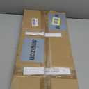 8.5 x 11 Inch Adjustable Pedestal Sign Poster Stand, Heavy Duty Floor Standing Sign Stand Aluminum Snap Open Display Frame for Vertical and Horizontal View Sign Displayed(Black)