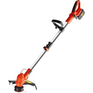UKOKE ST2308 40V Professional Cordless Grass String Trimmer | Includes 2.0Ah Battery & Charger | 13-Inch Dual Line Feed | Brushless Motor | Ideal for Precision Lawn Trimming and Brush Cutting