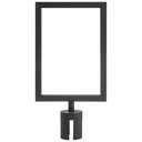 Sign Frame for Crowd Control Stanchion 8 1/3" x 11 3/4" (W x H), 2 Pcs