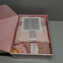 Birthday Gifts for Women, Unique Happy Birthday Gift Basket Self Care Package Bday Ideas with Luxury Flannel Blanket for Mom Her Best Friends Sister Wife Friendship (Pink)