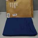 Bare Home Standard Pillow Sham Covers - Set of 2 - Premium 1800 Ultra-Soft Microfiber - Double Brushed - Stain & Fade Resistant - Bed Pillow Shams - Pillows Not Included (Set of 2, Dark Blue)