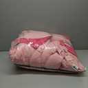 HIG 3pc Pink Standard Size Comforter Set - All Season Reversible Down Alternative Bedding Comforter Set - Quilted Duvet Insert with Corner Tabs - Box Stitched Blanket - Breathable, Soft, Fluffy