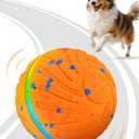 Smart Interactive Dog Balls, Automatic Moving Ball for Medium and Large Dogs, E-TPU New Material, Motion Activated Rolling & Rotating Bouncy Toy for Dog Enrichment & Stimulation