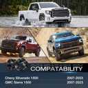 Nilight 2.5" Front Leveling Lift Kit for Chevy Silverado 1500/GMC Sierra 1500 2007 2008 2009 2010 2011 2012 2013 2014 2015 2016 2017 2018 2019 2020 2021 2022 2023