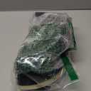 Litoexpe 2 Pcs Black Split Ceiling Medallion Ceiling Fan Light Covers, PU Ceiling Medallion for Ceiling Light Fixtures Ceiling Fans Chandeliers 10" OD x 3.8" ID