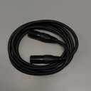 XLR 4 Pin Power Supply Cable for Godox VL150 VL200 VL300 Video Light and Controller, XLR Male to Male 2M