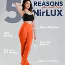 NirLUX Bootcut Leggings for Women  High Waisted Yoga Pants Women  Tummy Control Workout Womens Leggings (Orange)