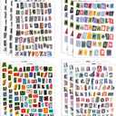 852pcs Magazine Letter Stickers Vintage Scrapbook Letters Stickers Small Ransom Alphabet Sticker for Scrapbooking Supplies Journaling Laptop Water Bottle DIY Crafts Gift Junk Journal (Journal12)