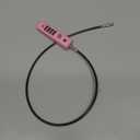 gate Locks for Outdoor Fence gate Lock Locker Lock Bike Lock Cable Chain Lock Combination Lock Outdoor(Pink)