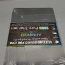 Titanium Cutting Board Set of 3,100% Pure Titanium Cutting Boards for Kitchen, Double Sided Non Toxic Cutting Board, Ideal Charcuterie & Chopping for Meat, Hygiene Durable DishwashrS+M+L)