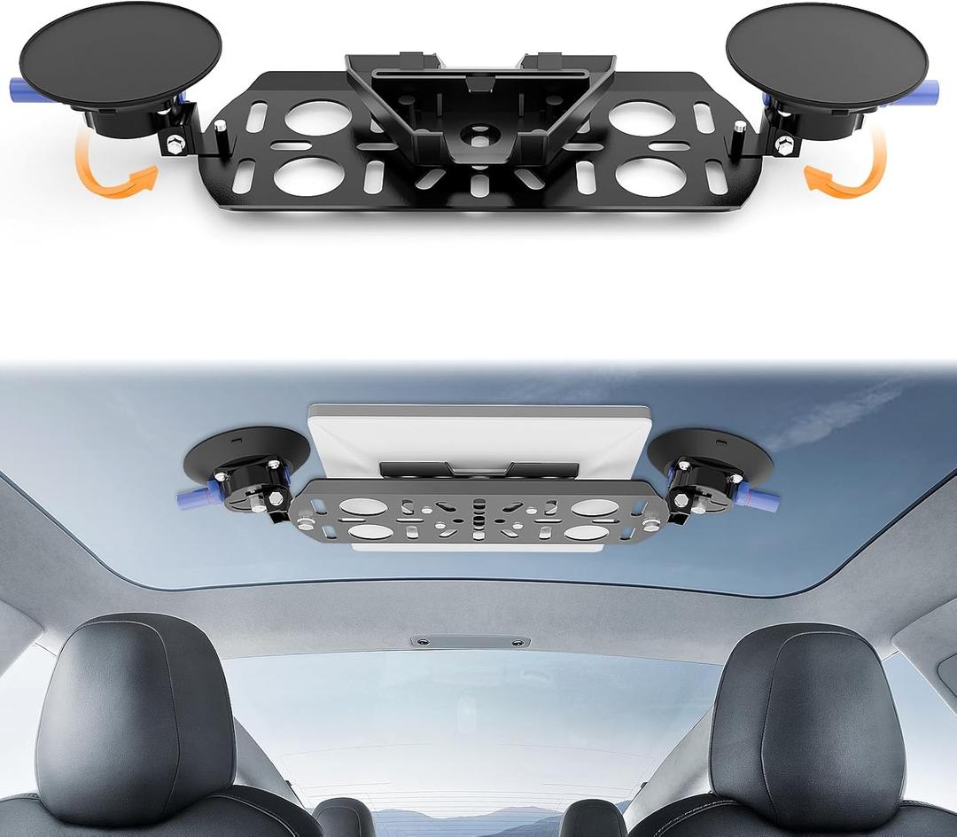 Adjustable Starlink Mini Mount, Car with Suction Cup, Starlink Mini Sunroof Suction Cup Mount, Starlink Mini Mounting Kit, Starlink Mini Roof Mount for Sunroof/Front/Rear Window