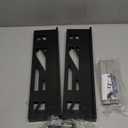 Adjustable Mobile CPU Stand, Ventilated Computer Tower Stand with 4 Caster Wheels Fits Most PC Tower, Under Desk CPU Holder PC Floor Cart Computer Riser for Students and Gamers (Black)