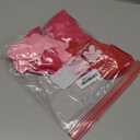 24 Pcs Heart Shaped Bean Bags, Valentines Cornhole Bags Toss Mini Nylon Filled Dual Sided for Outdoor Hand Toss Party Supplies, Pink and Red