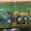 Peg Perego John Deere Farm Power 12 Volt Ride-on Tractor and Trailer with Remote Control, 56.5 inches x 20 inches x 20.5 inches