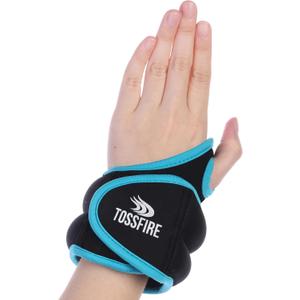 Comfecto Wrist Weights with Thumb Loops Lock, 2lbs*2 for Running, Strength Training, Walking, Exercises, Gym, Cardio, Men, Women